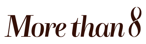 More than 8 logo